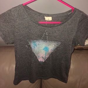 Hollister graphic baby tee
